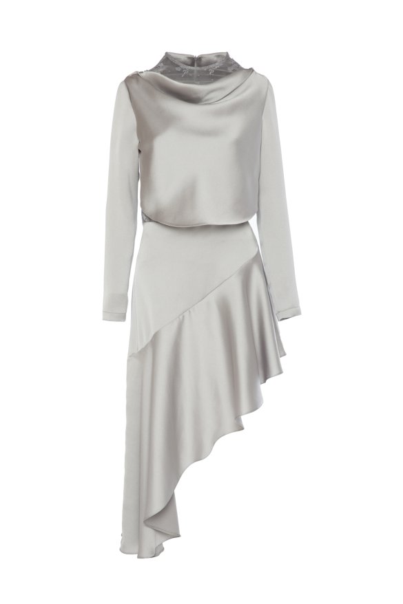 Advanced Gray Night Dress-1